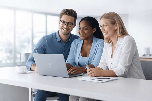 Team working together